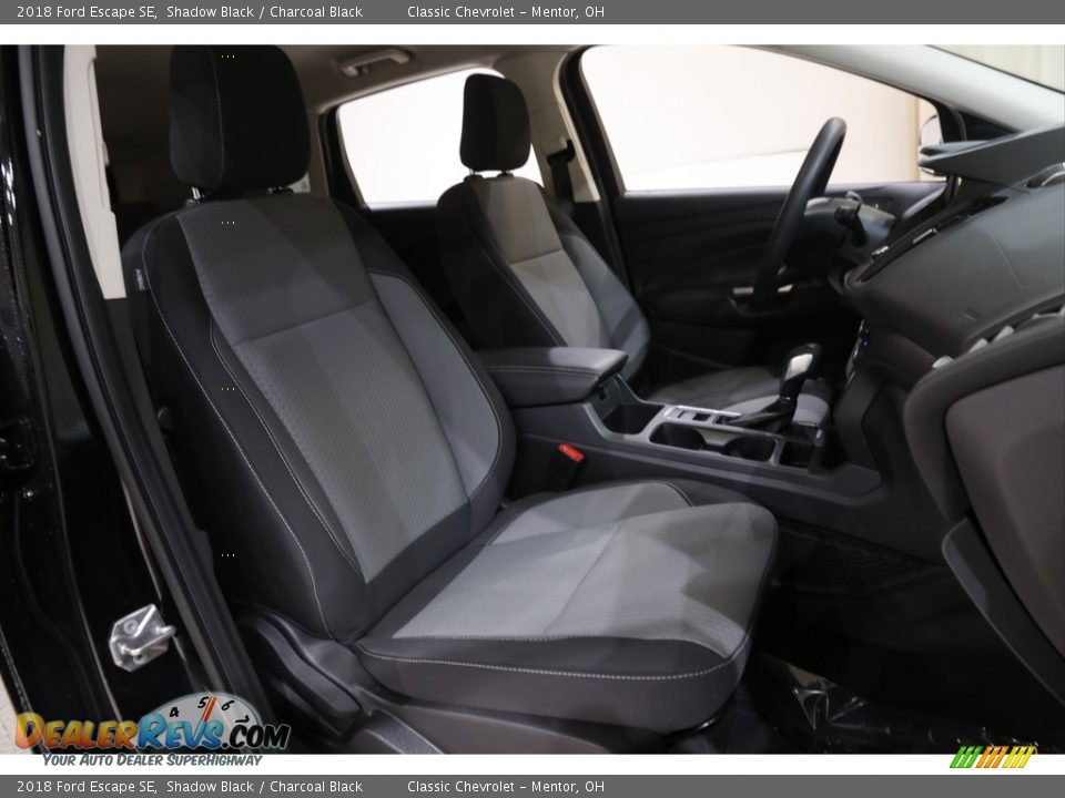 2018 Ford Escape SE Shadow Black / Charcoal Black Photo #14