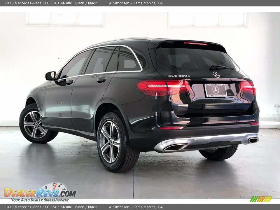 2018 Mercedes-Benz GLC 350e 4Matic Black / Black Photo #10