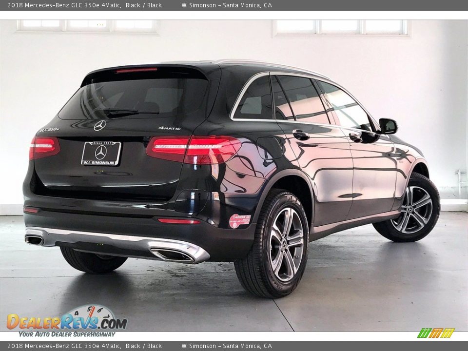 2018 Mercedes-Benz GLC 350e 4Matic Black / Black Photo #13