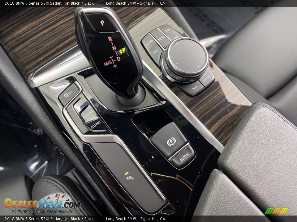 2018 BMW 5 Series 530i Sedan Jet Black / Black Photo #27