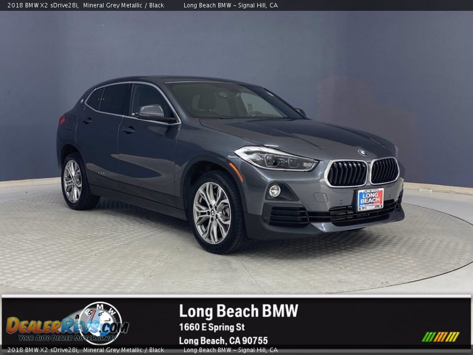 2018 BMW X2 sDrive28i Mineral Grey Metallic / Black Photo #1