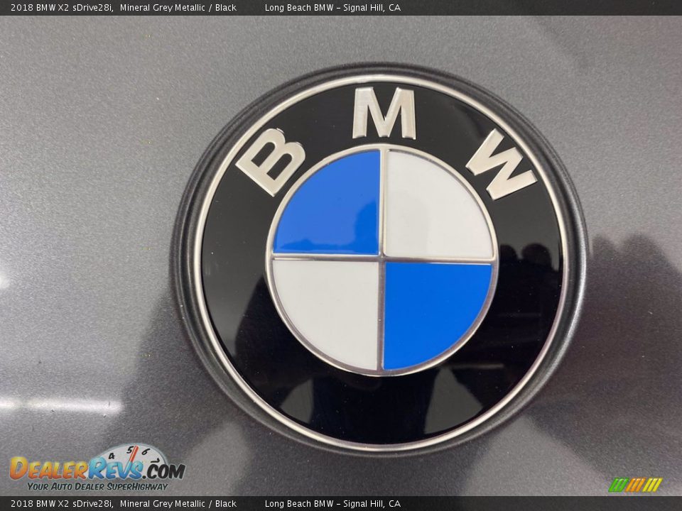 2018 BMW X2 sDrive28i Mineral Grey Metallic / Black Photo #8
