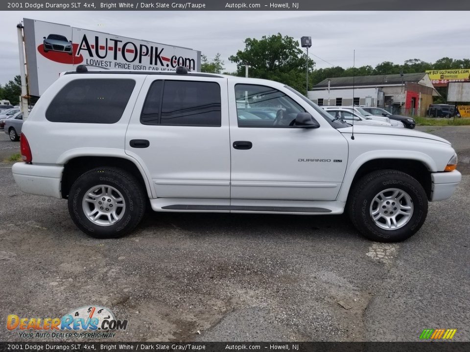 2001 Dodge Durango SLT 4x4 Bright White / Dark Slate Gray/Taupe Photo #3