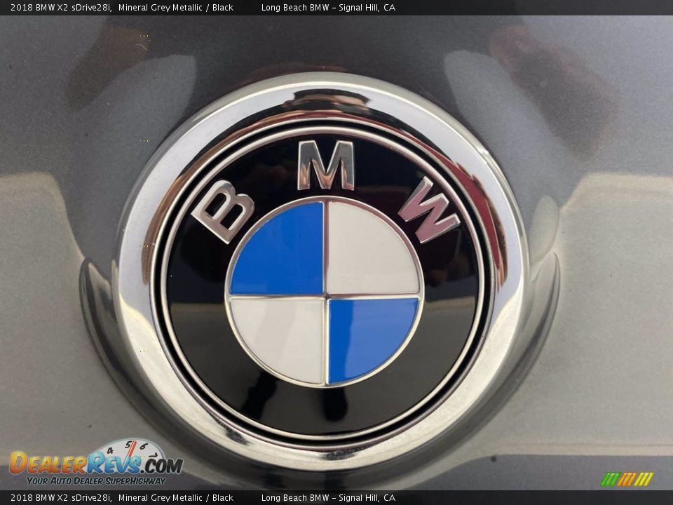 2018 BMW X2 sDrive28i Mineral Grey Metallic / Black Photo #10