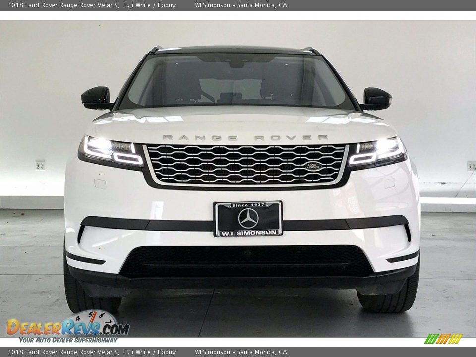 2018 Land Rover Range Rover Velar S Fuji White / Ebony Photo #2