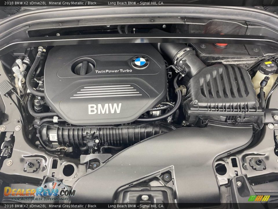 2018 BMW X2 sDrive28i Mineral Grey Metallic / Black Photo #12