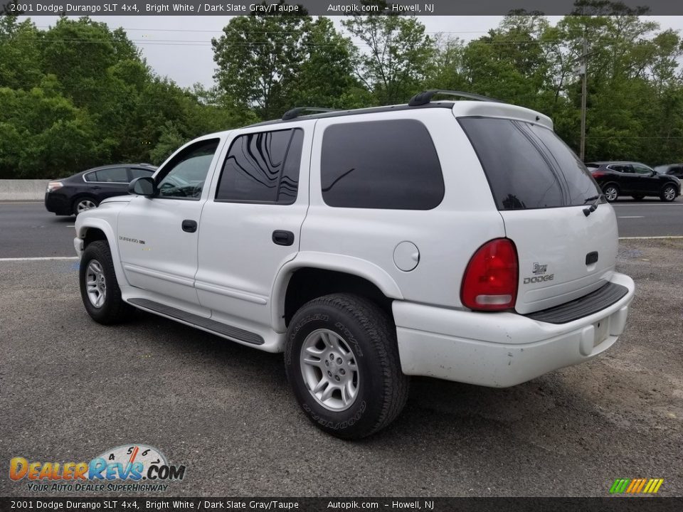 2001 Dodge Durango SLT 4x4 Bright White / Dark Slate Gray/Taupe Photo #6