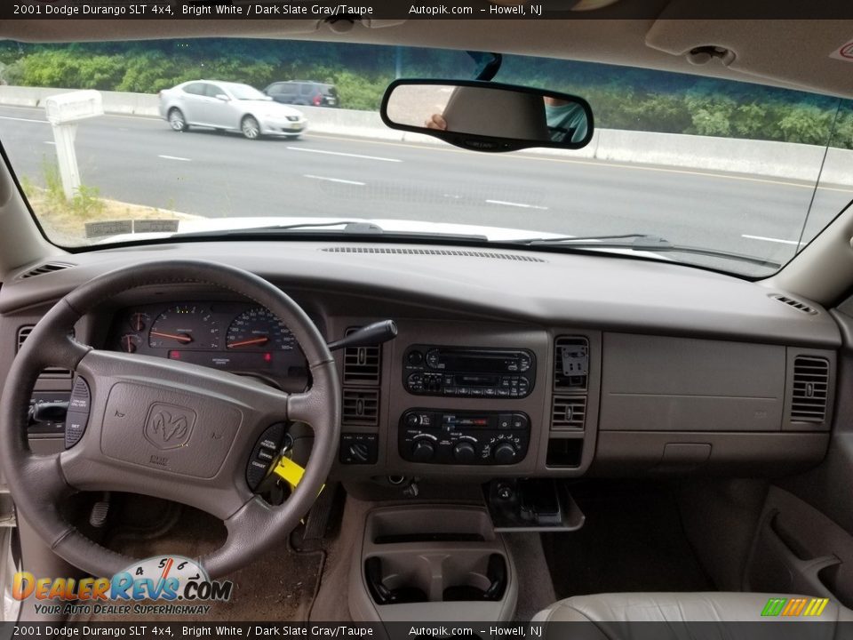 2001 Dodge Durango SLT 4x4 Bright White / Dark Slate Gray/Taupe Photo #11