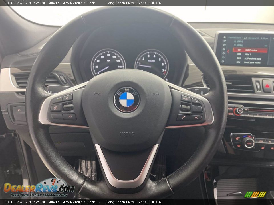 2018 BMW X2 sDrive28i Mineral Grey Metallic / Black Photo #18