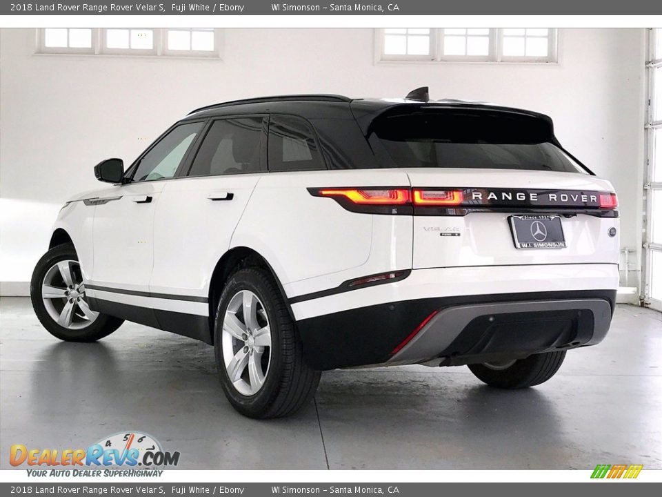 2018 Land Rover Range Rover Velar S Fuji White / Ebony Photo #10