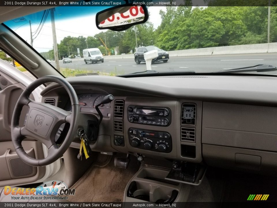 2001 Dodge Durango SLT 4x4 Bright White / Dark Slate Gray/Taupe Photo #13