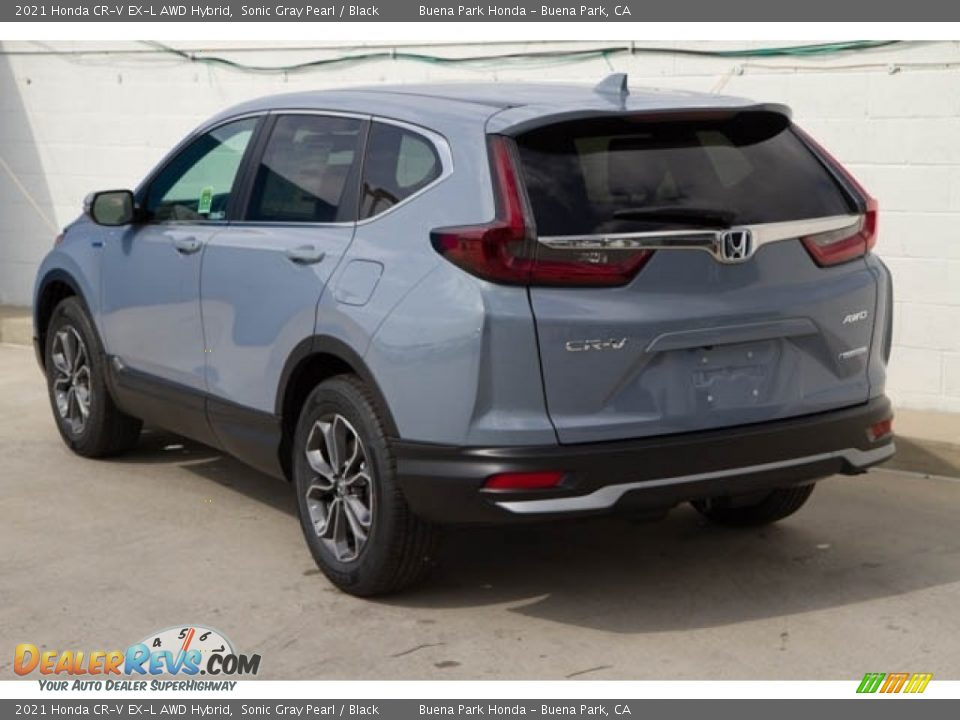 2021 Honda CR-V EX-L AWD Hybrid Sonic Gray Pearl / Black Photo #2