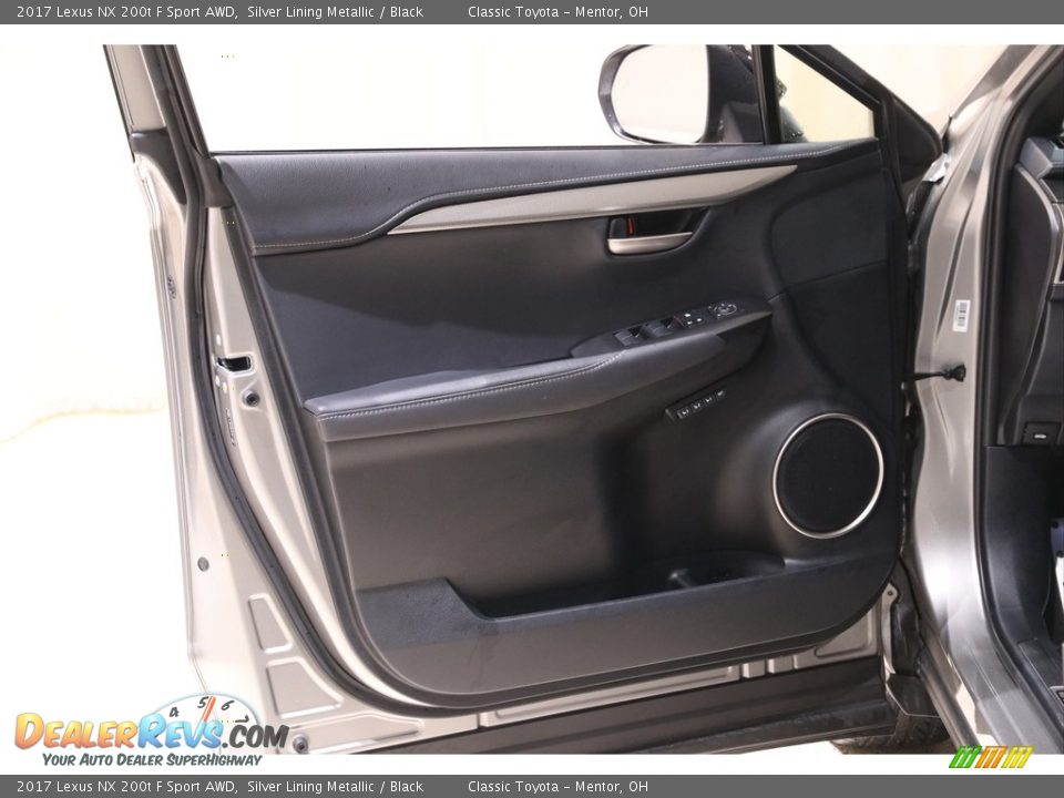 2017 Lexus NX 200t F Sport AWD Silver Lining Metallic / Black Photo #4