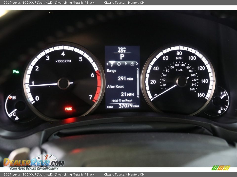 2017 Lexus NX 200t F Sport AWD Silver Lining Metallic / Black Photo #8