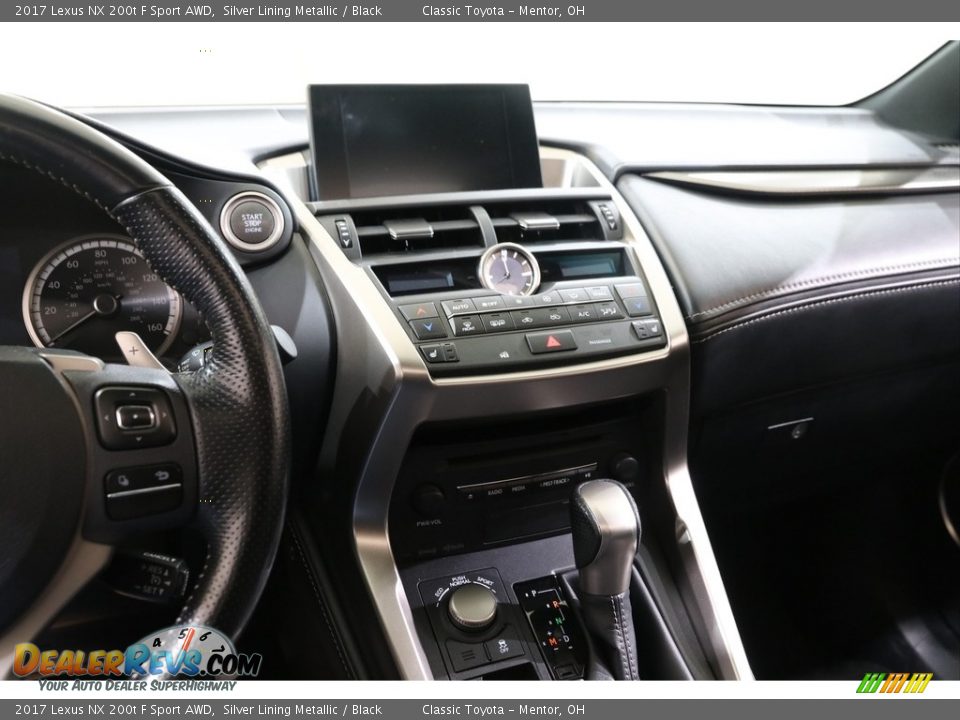 2017 Lexus NX 200t F Sport AWD Silver Lining Metallic / Black Photo #9