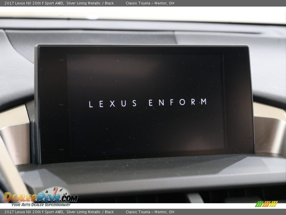 2017 Lexus NX 200t F Sport AWD Silver Lining Metallic / Black Photo #11