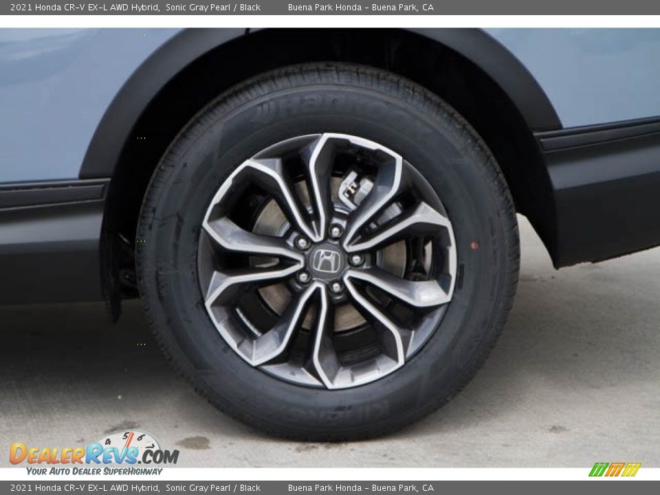 2021 Honda CR-V EX-L AWD Hybrid Sonic Gray Pearl / Black Photo #11