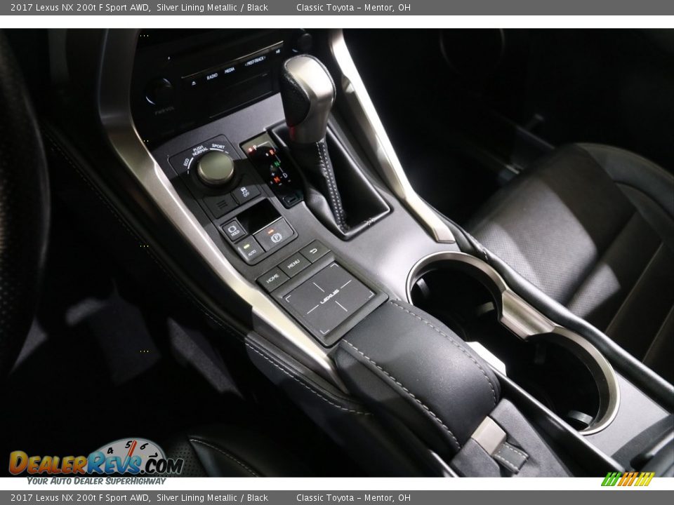 2017 Lexus NX 200t F Sport AWD Silver Lining Metallic / Black Photo #15