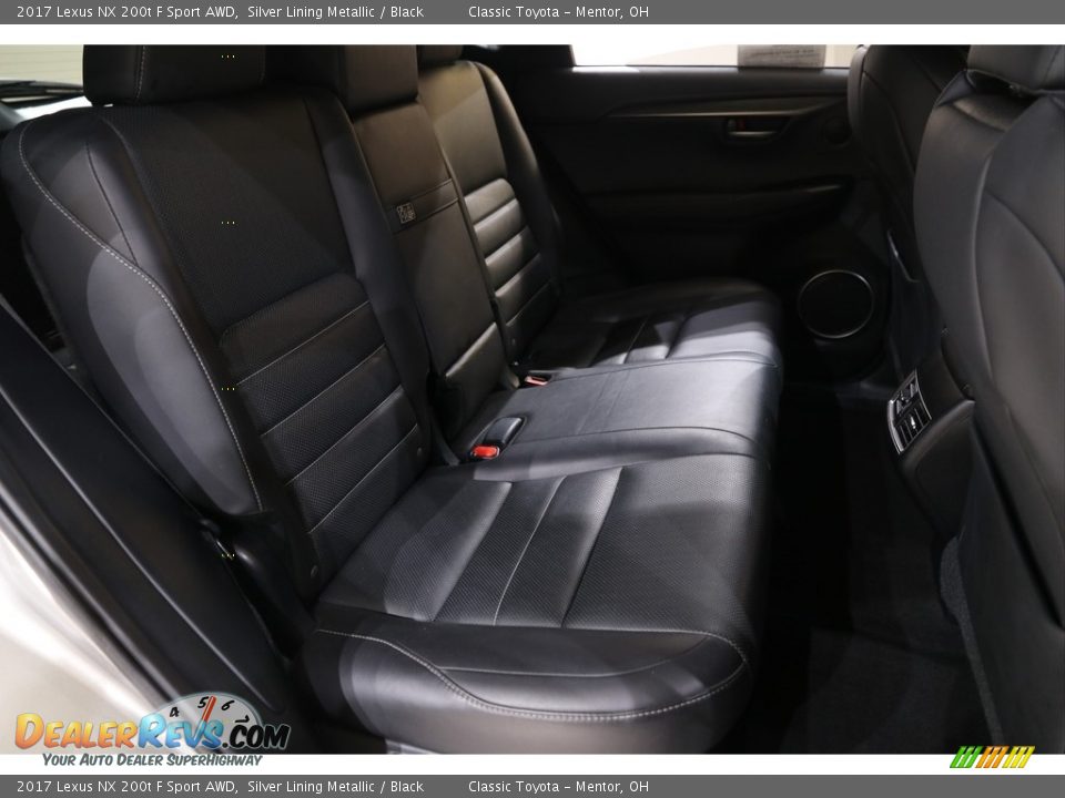 2017 Lexus NX 200t F Sport AWD Silver Lining Metallic / Black Photo #18