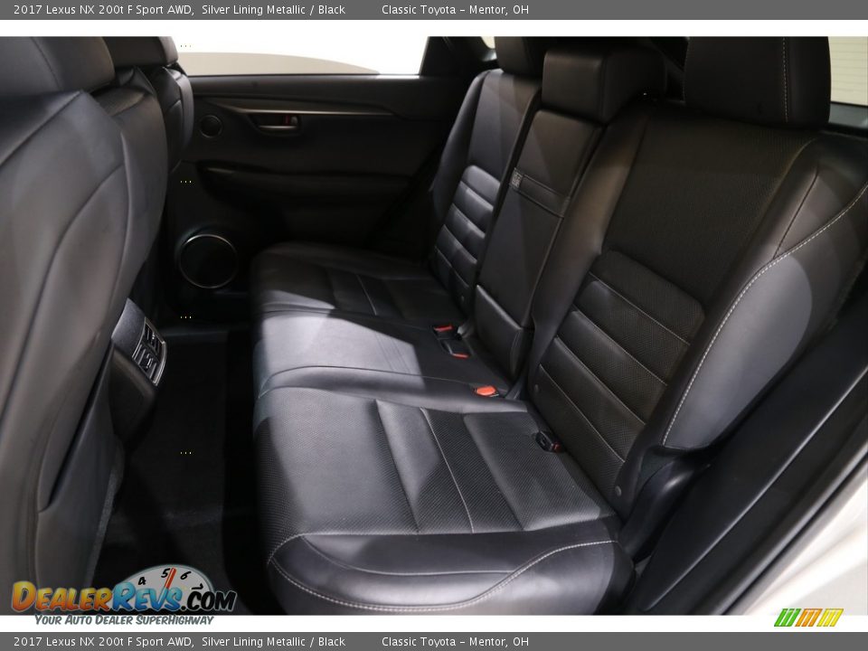 2017 Lexus NX 200t F Sport AWD Silver Lining Metallic / Black Photo #19