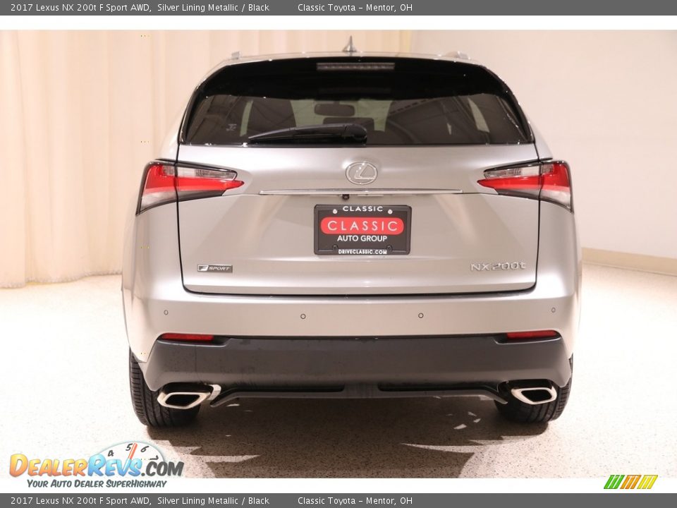 2017 Lexus NX 200t F Sport AWD Silver Lining Metallic / Black Photo #20
