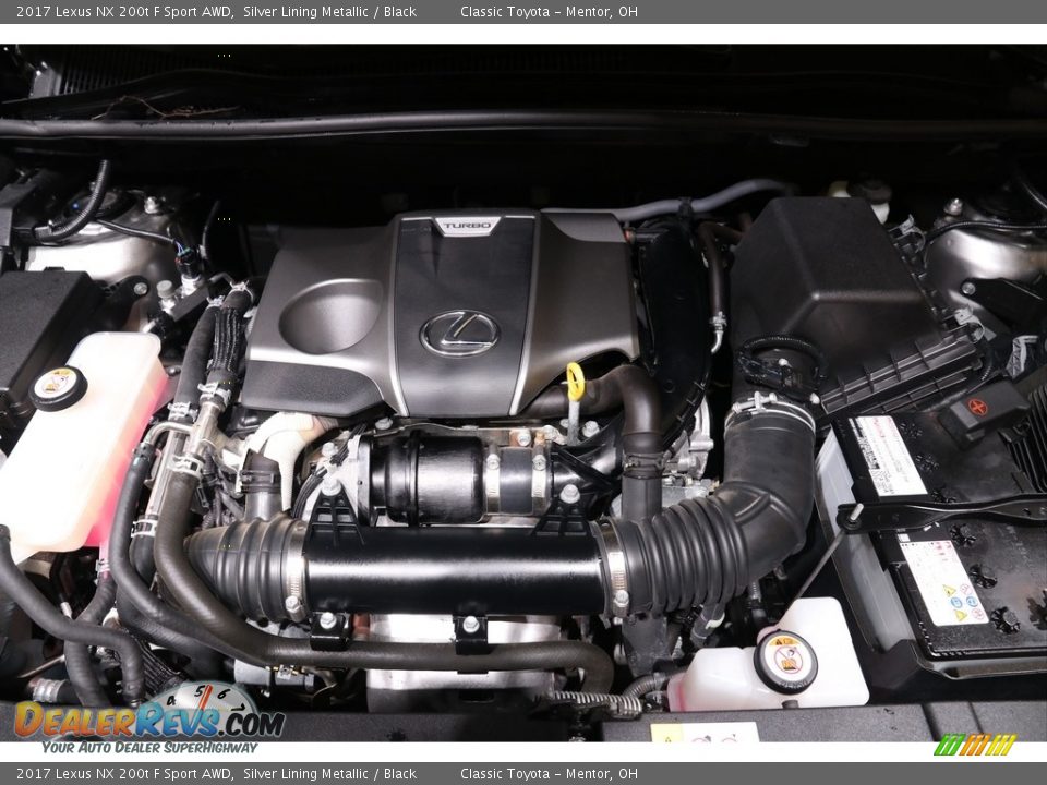 2017 Lexus NX 200t F Sport AWD Silver Lining Metallic / Black Photo #21