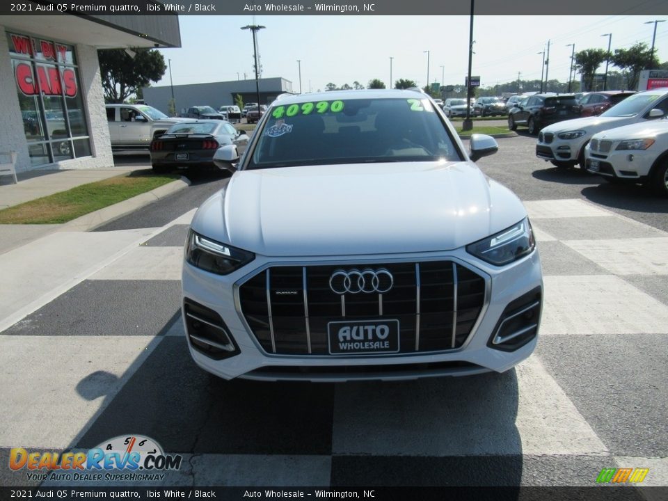2021 Audi Q5 Premium quattro Ibis White / Black Photo #2