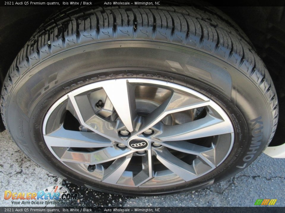 2021 Audi Q5 Premium quattro Ibis White / Black Photo #7