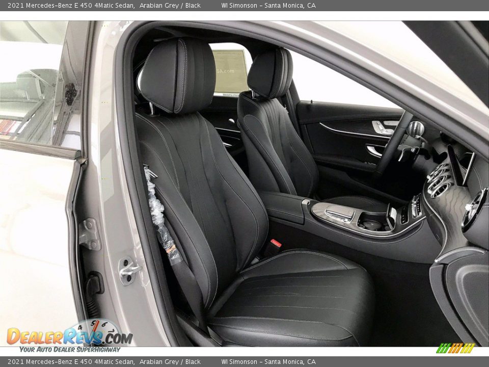 Front Seat of 2021 Mercedes-Benz E 450 4Matic Sedan Photo #5