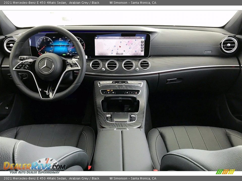 Dashboard of 2021 Mercedes-Benz E 450 4Matic Sedan Photo #6