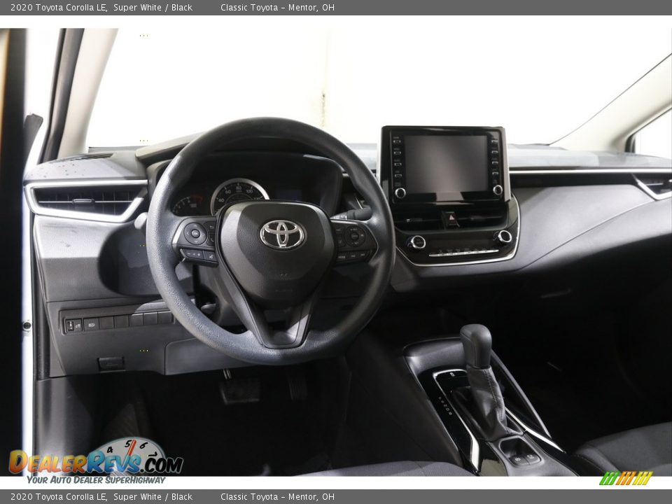 2020 Toyota Corolla LE Super White / Black Photo #6