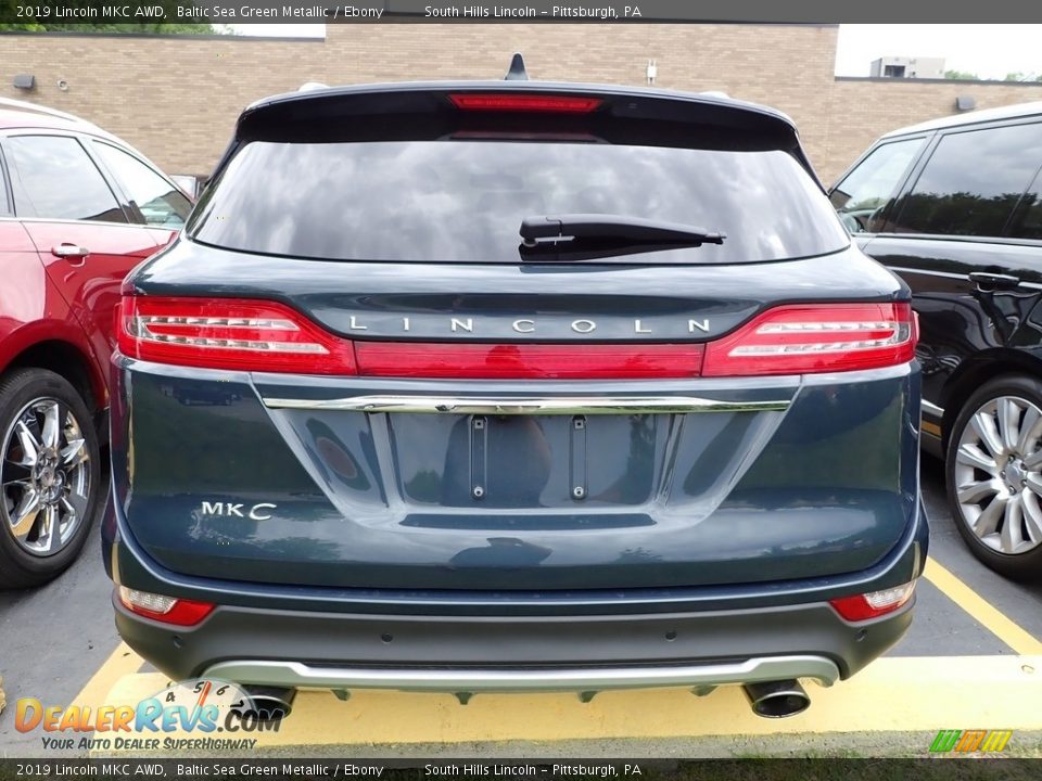 2019 Lincoln MKC AWD Baltic Sea Green Metallic / Ebony Photo #3