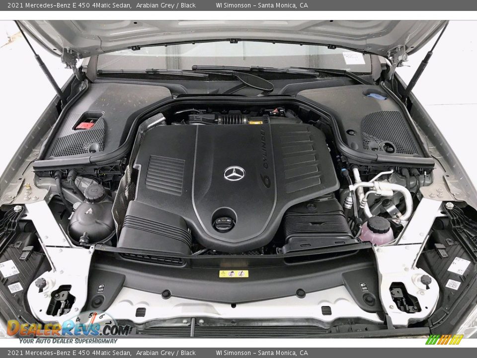 2021 Mercedes-Benz E 450 4Matic Sedan 3.0 Liter Turbocharged DOHC 24-Valve VVT Inline 6 Cylinder w/EQ Boost Engine Photo #9