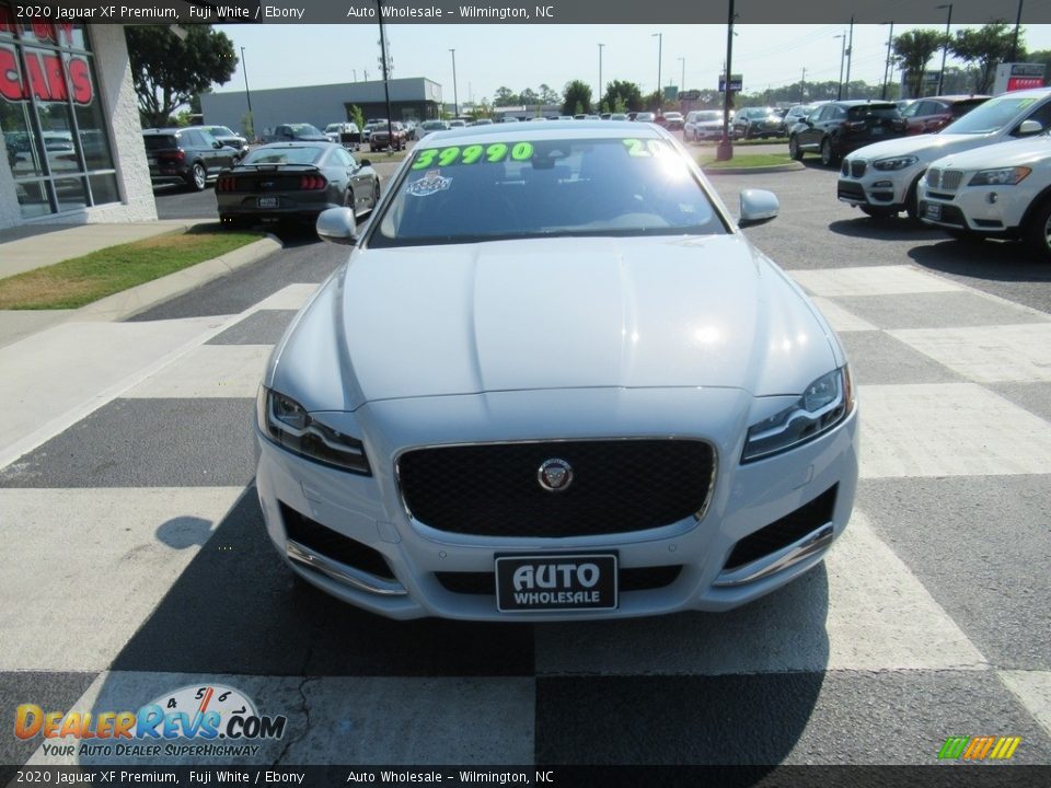 2020 Jaguar XF Premium Fuji White / Ebony Photo #2