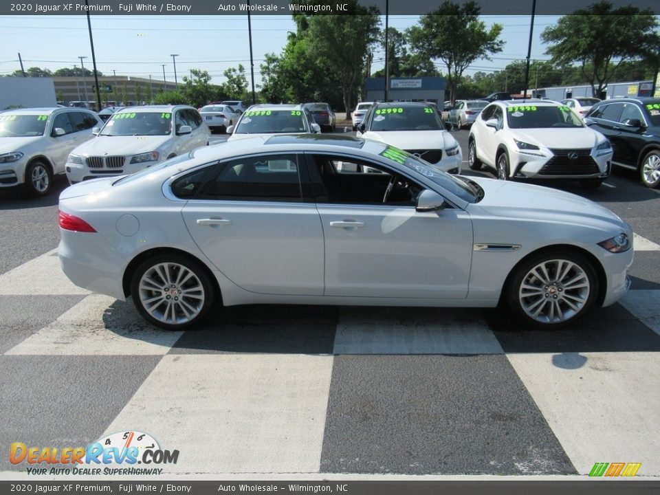 2020 Jaguar XF Premium Fuji White / Ebony Photo #3