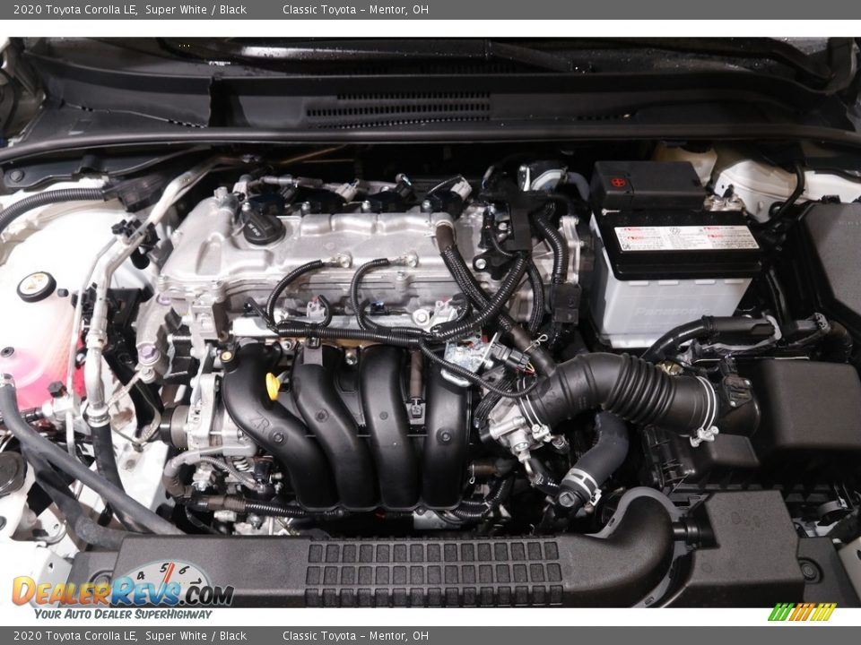 2020 Toyota Corolla LE Super White / Black Photo #17