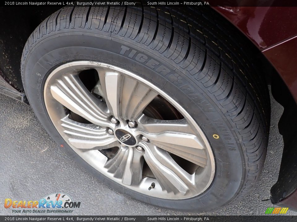 2018 Lincoln Navigator Reserve L 4x4 Burgundy Velvet Metallic / Ebony Photo #5