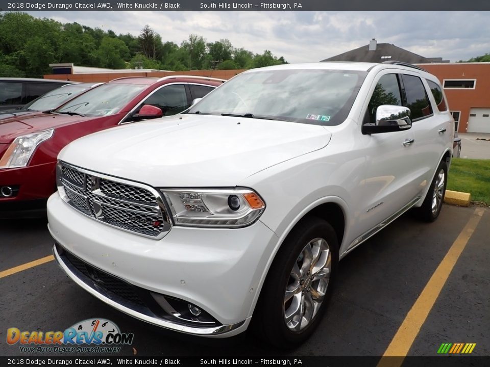 2018 Dodge Durango Citadel AWD White Knuckle / Black Photo #1