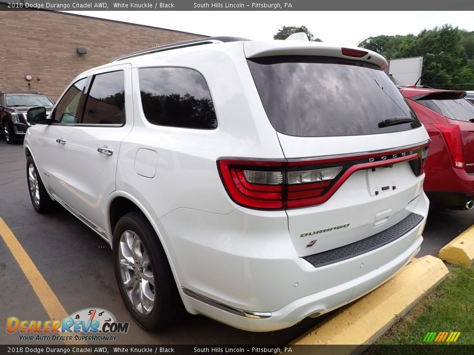 2018 Dodge Durango Citadel AWD White Knuckle / Black Photo #2