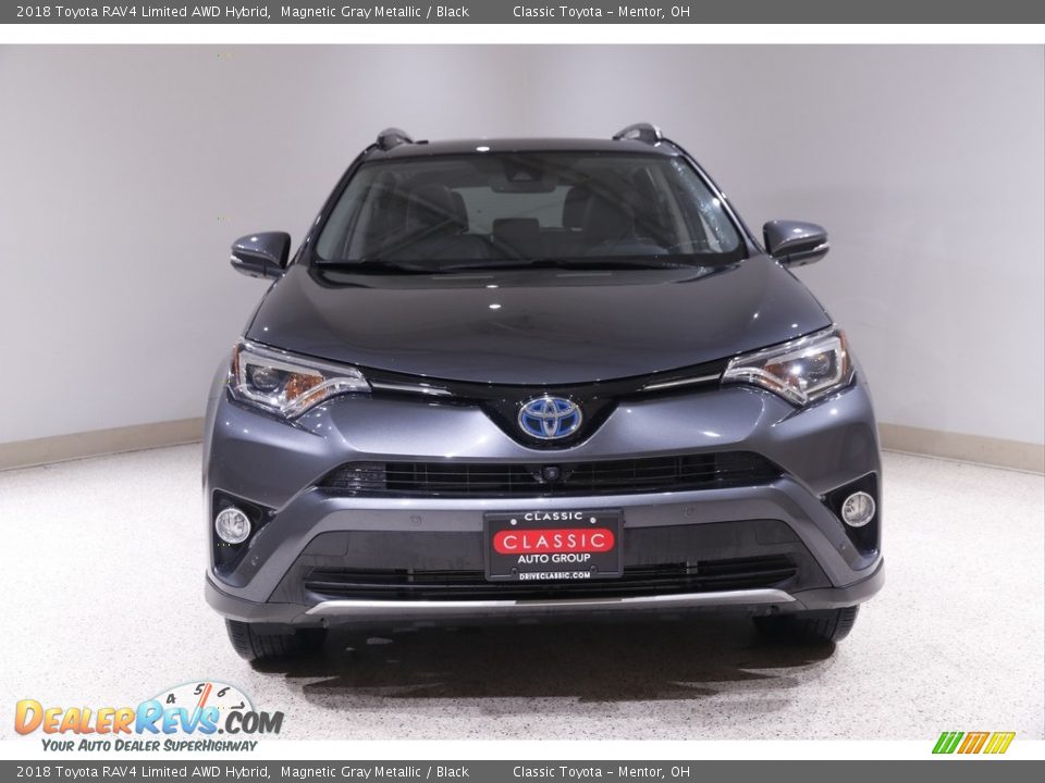 2018 Toyota RAV4 Limited AWD Hybrid Magnetic Gray Metallic / Black Photo #2