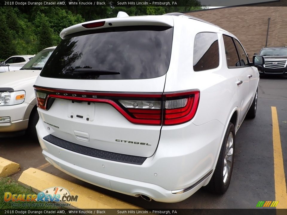 2018 Dodge Durango Citadel AWD White Knuckle / Black Photo #4