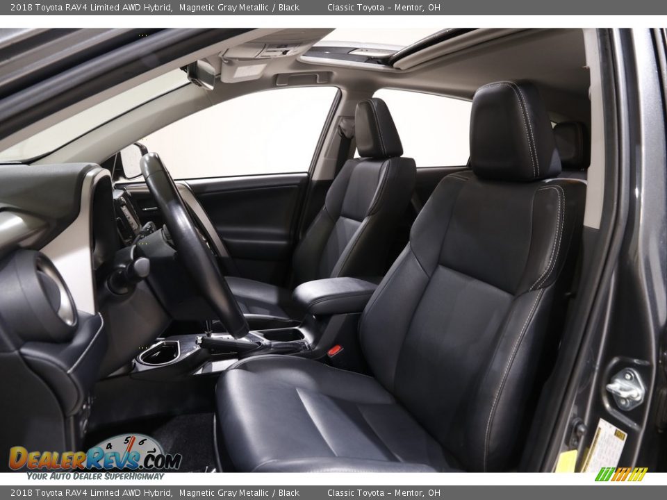 2018 Toyota RAV4 Limited AWD Hybrid Magnetic Gray Metallic / Black Photo #5