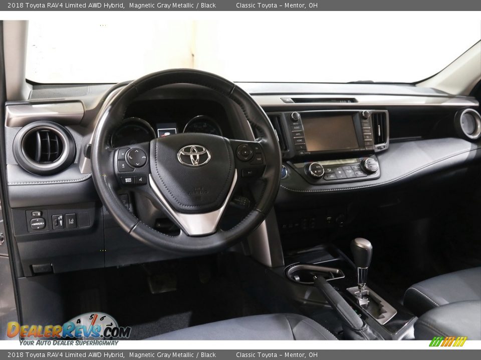 2018 Toyota RAV4 Limited AWD Hybrid Magnetic Gray Metallic / Black Photo #6