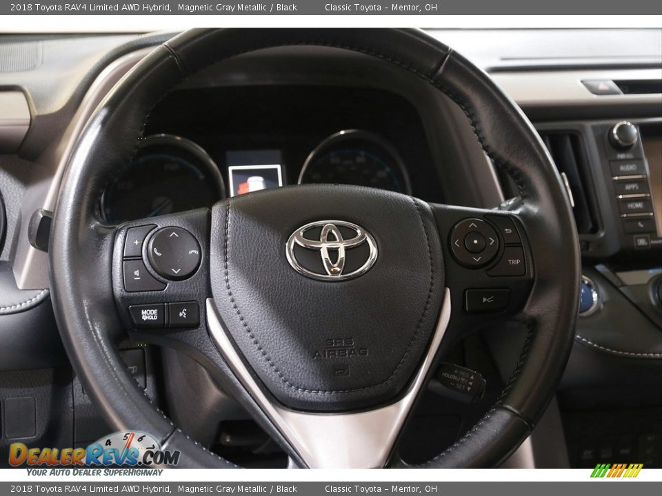 2018 Toyota RAV4 Limited AWD Hybrid Magnetic Gray Metallic / Black Photo #7