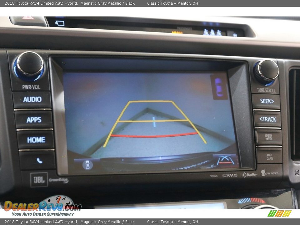 2018 Toyota RAV4 Limited AWD Hybrid Magnetic Gray Metallic / Black Photo #12