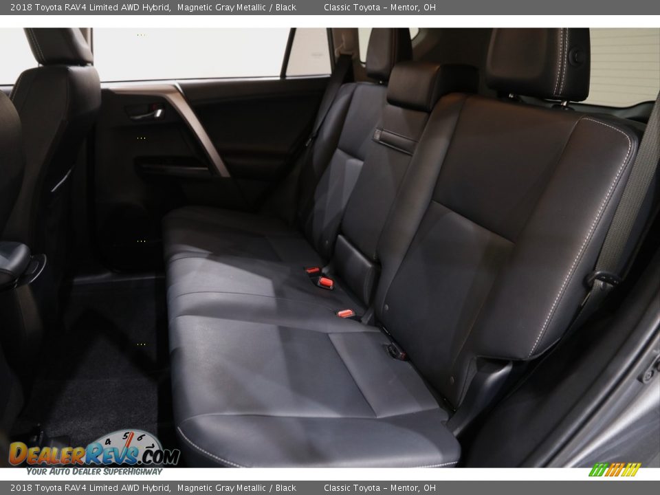 2018 Toyota RAV4 Limited AWD Hybrid Magnetic Gray Metallic / Black Photo #17