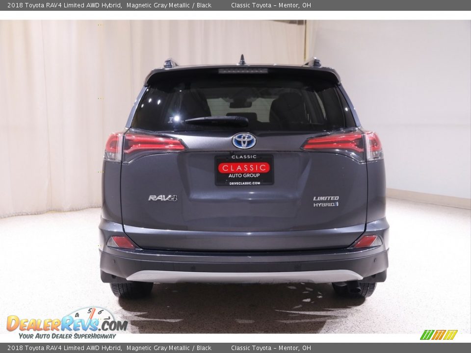 2018 Toyota RAV4 Limited AWD Hybrid Magnetic Gray Metallic / Black Photo #18
