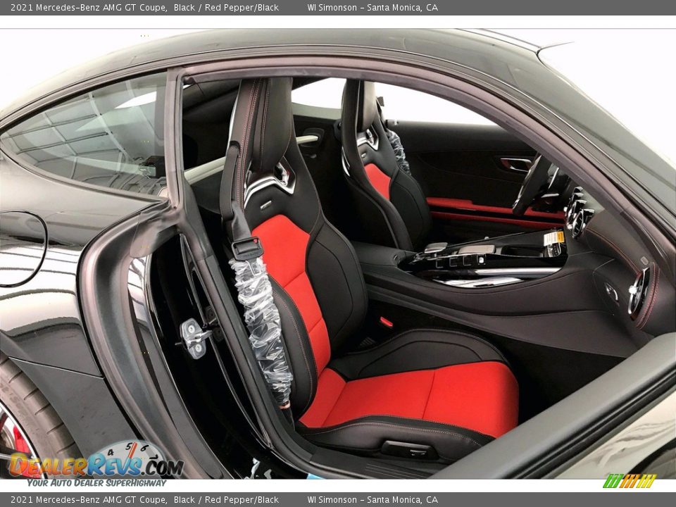 Red Pepper/Black Interior - 2021 Mercedes-Benz AMG GT Coupe Photo #5