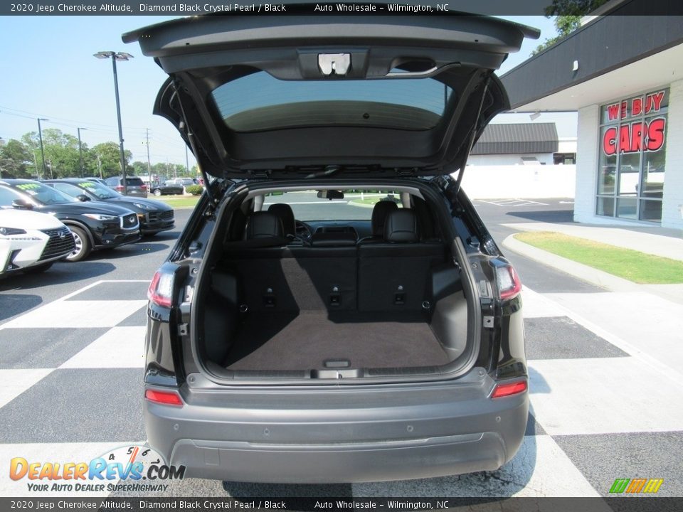 2020 Jeep Cherokee Altitude Diamond Black Crystal Pearl / Black Photo #5