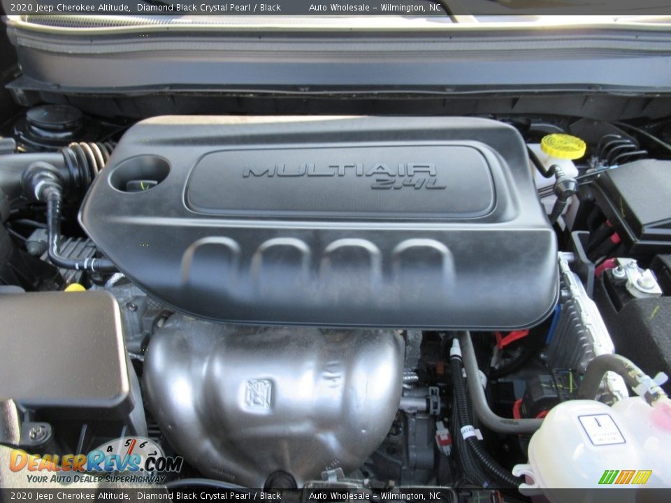 2020 Jeep Cherokee Altitude Diamond Black Crystal Pearl / Black Photo #6